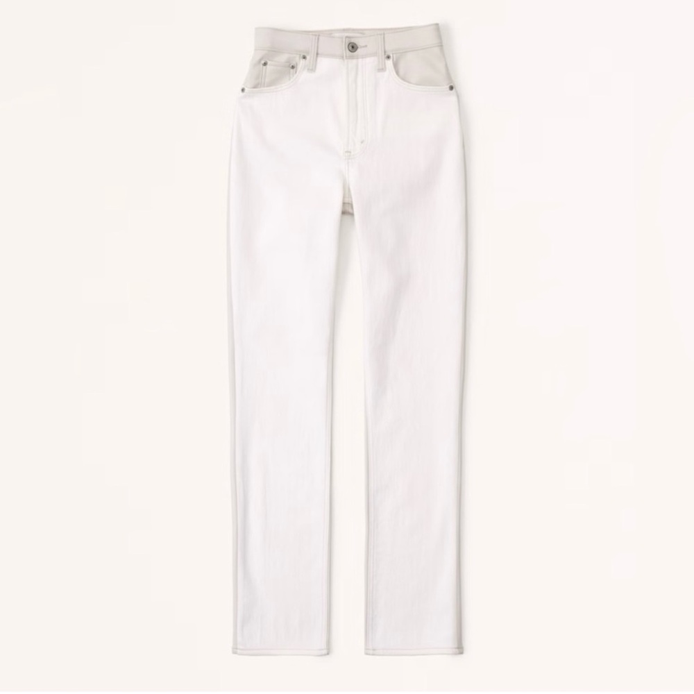 Abercrombie Curve Ultra High Rise 90s Slim Straight Jeans (TALL)
